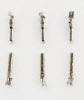 Tin plated copper contacts from 100 Piece Solar Panel Connector Kit IP67 Waterproof Male And Female Connectors