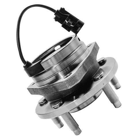Front Wheel Bearing Hub Assembly With ABS For Chevy Cobalt HHR Malibu Pontiac G6 Saturn Aura 5 Lug Drop In Replacement Fits Front Left Or Right