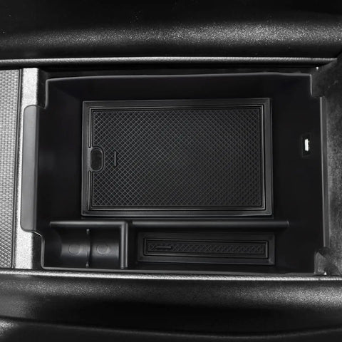 Center Console Organizer Tray For Mercedes GLE And GLS 450 W167 2020 2021 2022 2023 2024 2025 2026 Grab And Go Ready Armrest Storage Box Non Slip ABS Plastic Car Organizer Insert Keeps Small Items Handy And Prevents Sliding in car interior