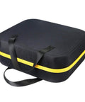 Hard Travel Case Replacement For Dewalt DCC020IB 20V Max Cordless Tire Inflator With Rugged EVA Shell, black case with yellow zipper