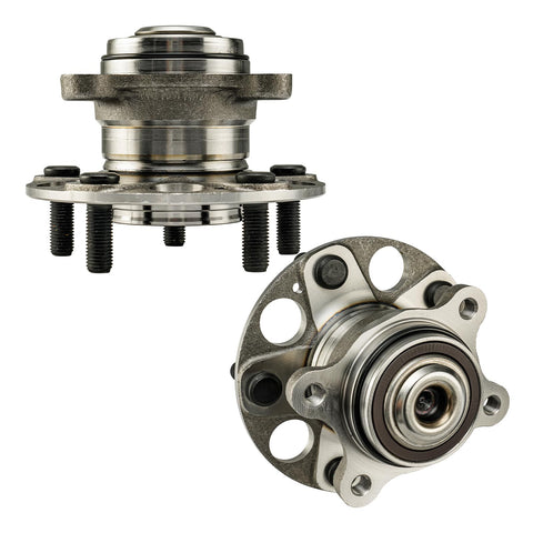 512256 Rear Wheel Bearing Hub Assembly For Civic 2006 To 2011 Honda 5 Lug Pattern Pair