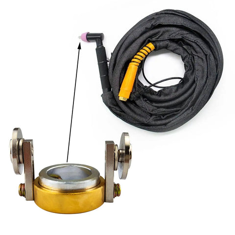 Pro Grade Adjustable Plasma Cutter Roller Guide Wheel With Brass Plating, torch wheel replacement for 60A AG60 SG55