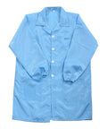 Kickass Anti Static ESD Lab Coat Engineered For The Daily Grind Featuring Conductive Polyester Weave That Slaps Electrostatic Buildup Cold With Reliable Cuff Lapel Collar Seal Flat Out Legit Industrial Wear For Lab And Plant Crews Unisex Blue, 4XL, durable polyester fabric.