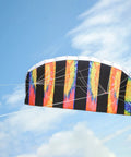 Dual Line Stunt Parafoil Kite With Tie Dye Style No Assembly Required, Easy To Fly And Fun, Weather Resistant Ripstop Fabric