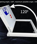 Heavy Duty Aluminum Drywall Access Panel With Flush Mount Hidden Inspection Door, Seamless Gypsum Cover for easy angle access