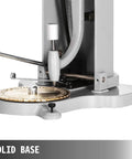 Side view of Inside Ring Engraver With Double Sided Dial Stamper For 1.5mm To 2.0mm Letters Inner Ring Engraving Tool showing dial and solid base.