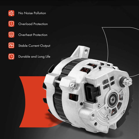 Alternator For Chevy Camaro 1990 1992 Caprice C1500 K1500 And GMC Jimmy Safari Buick Roadmaster Cadillac Brougham Pontiac Firebird