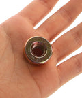 Top Tier 10 Pack Reverse Thread Lock Nut For Spindle Shaft On Lawn Mower Trimmer And Cultivator Garden Tool on hand.