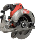 M18 FUEL 18V Cordless Circular Saw With Brushless Motor, 6.5 Inch, Tool Only, Model 2833-20 close-up angle showing blade and handle