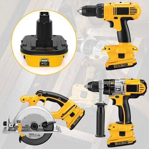 Power tools with 20V To 18V Battery Adapter With USB Port For Quick Charge Tools