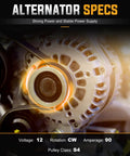 3 Pin 2L Alternator Replacement For Hyundai Elantra 2007 2012 Elantra Touring GLS SE 2011 2012 Kia Soul 2010 2011 Spectra 2007