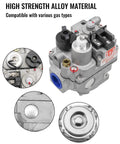 Gas Valve 720000 BTU H High Flow Furnace Valve Replacement For 700 Series Compatible With Natural Gas LPG Mixed Fuels