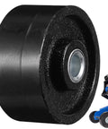 Front Wheel Replacement For Two And A Half Inch Iron Wheel For Two Ton Hydraulic Floor Jacks Heavy Duty Pro Grade