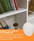 50Pcs 3/16 Inch Plastic Hole Plugs Snap In Shelf Plugs White Drilling Cover Plugs For Cabinets Cupboards And Shelves Quick Install No Fuss Durable PP Material Hides Holes And Keeps Furniture Clean