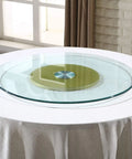 Rotating Glass Turntable For Dining Tables, Pro Grade Go To Spin Tray, Large 70cm To 120cm, 360 Degree Spinning Serving Plate