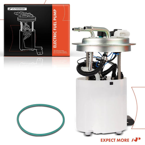 Electric Fuel Pump Module Assembly Direct Fit With Pressure Sensor For GM SUVs And Trucks Including Cadillac Escalade ESV EXT Suburban 1500 Avalanche And Yukon XL 1500 Models 2008 2014 V8 5.3L 6.2L including pump unit and gasket