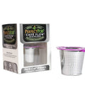 Stainless Steel Reusable K Cup Coffee Pod With Built In Filter For Keurig Single Serve Brewers Eco Friendly And Durable Metal Filter Cup Lets You Brew Fresh At Home Every Morning, shown with packaging.