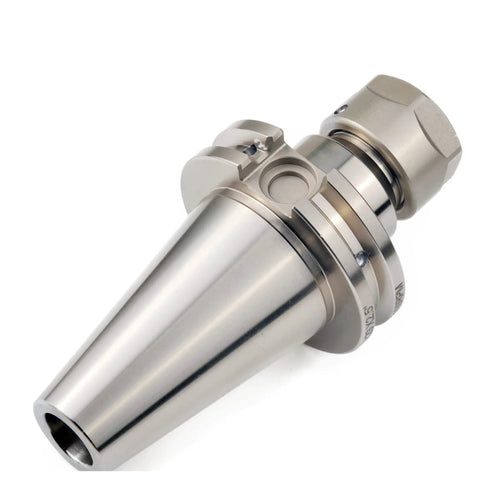 Top Shelf Cat40 Er20 Collet Chuck Tool Holder With Rock Solid G2.5 Balance Rating And Slick Precision Tolerances Crafted For Heavy Duty Milling And Smoother High Speed Machining Runs Up To Twenty Five Thousand RPM