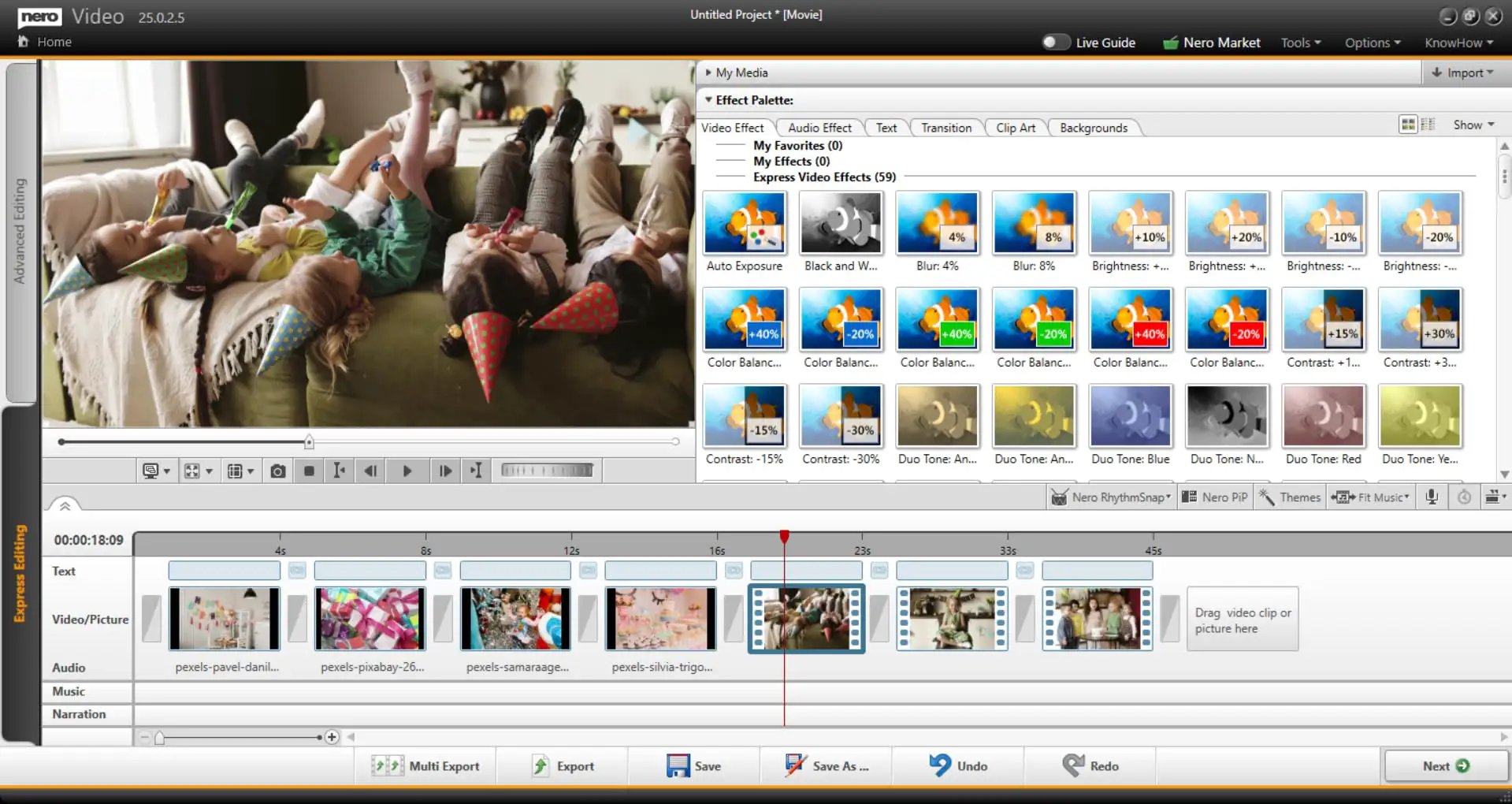 AI Video Editing Suite for 4K/8K Movies
