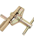 Top Notch Welding Ground Clamp With Robust Brass And Iron Build For Serious Pros Reaching Strong 800 Amp Capacity close-up view of durable clamp