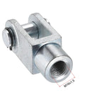 Air Cylinder Rod Clevis End Y Connector 78mm Length With M16x1.5 Female Thread 63mm Bore Pneumatic Fittings 2 Pack Durable Alloy Construction For SC Standard Cylinders, alloy clevis connector