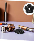 2-Pack Black Bakelite Valve Handwheel Knobs With 60mm Butterfly Handles, 8x8mm Stem Replacement for outdoor water spigots on table