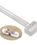 Handheld Diamond Grinding Wheel Dresser Quick Fix For Bench Grinders Restoring Sharp Ceramic Abrasives with stainless steel handle.