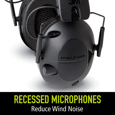 Sport Tactical 100 Electronic Hearing Protector With 22 dB NRR For Range, Shooting, And Hunting - Adjustable Gunshot Suppression, Noise Filtering For Clear Communication And All Day Comfort