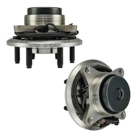 Front Wheel Bearing Hub Assembly 515143 For Ford F 150 Expedition Lincoln Navigator 2011 2014 6 Lug With ABS 2 Pack