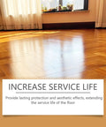 Wood Scratch Repair Spray For Furniture And Floors, Quick Fix That Restores Finish on polished hardwood floor