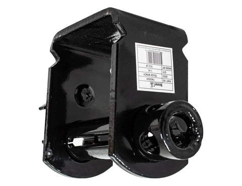 Heavy Duty Sliding Trailer Winch For Flatbeds And Rail Cars 6000 Lb Working Load Limit Works With 4 Inch Straps Adjustable Track Black Finish For Easy Cargo Control And Secure Hauling, black steel