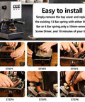 9 Bar OPV Espresso Machine Spring Replacement Kit installation on Gaggia Classic Pro showcasing step-by-step guide.
