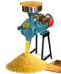 Beast 3000W Electric Grain Grinder milling corn with wet and dry flour mill, large funnel, suitable for home or small shop.