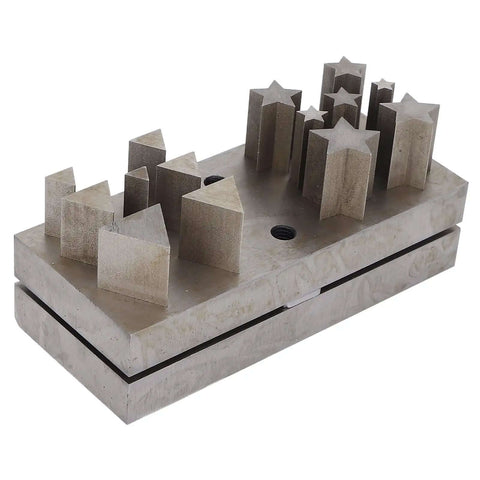 Punch Die Set For Metal Forming With Assorted Shapes And Disc Cutter Capabilities for jewelry making