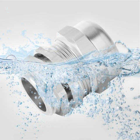 Set Of Four Nickel Plated Copper Waterproof Cable Glands NPT Half Inch Heavy Duty Adjustable 6 To 12 Mm Cable Gland Protectors