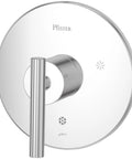 Contempra Series Valve Trim Polished Chrome Finish For 1-Hole Install, ADA Compliant, Pforever Seal, Valve Not Included