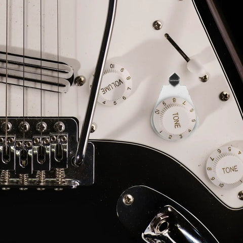 Metal Guitar Knob Position Markers 10 Piece Dope Set Indicator Plates For Tone And Volume Control Easy To Install Durable Metal Washers