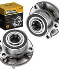 2X Front Or Rear Wheel Bearing Hub Assembly Drop In Replacement For Ford Explorer 2011 To 2019 And Police Interceptor Utility 2013 To 2019 5 Lug With ABS 512460