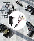 RC Car Battery Charger For NiMH NiCd Packs With Smart Balanced Charging alongside remote control toys and devices.