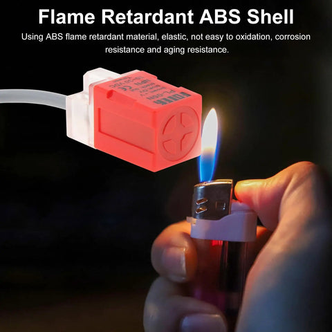 Two Pack PL-05N Inductive Proximity Sensor Switch 5mm Sensing Distance 3 Wire NPN NO DC 10-30V Square Style flame retardant demonstration