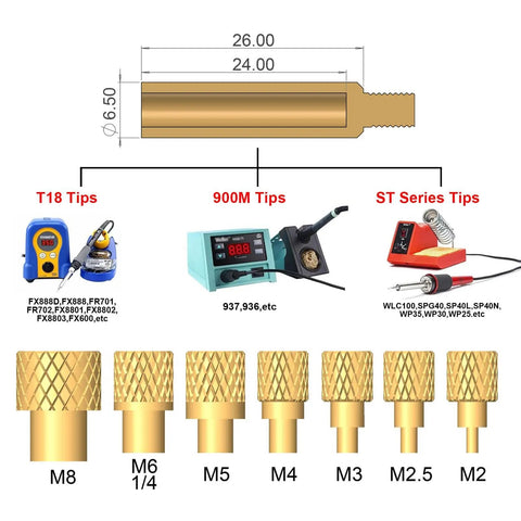 60W Digital Soldering Iron With Complete Heat Set Insert Kit 370 Threaded Inserts For 3D Printing M2 M2.5 M3 M4 M5 M6 Female Thread Nuts