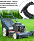 Quarter Inch ID Fuel Line Hose Kit With Ten Feet Of Line And Twenty Clamps Ethanol Resistant Cold And Heat Tolerant for lawn mower