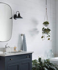 Elmhurst No Fuss Single Handle Bath Faucet Chrome Finish For 1 Or 3 Hole 4 Inch Install in modern bathroom setting