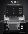 Multi Currency Money Counter Machine With Counterfeit Detection And Printer Touch Screen Cash Counter display