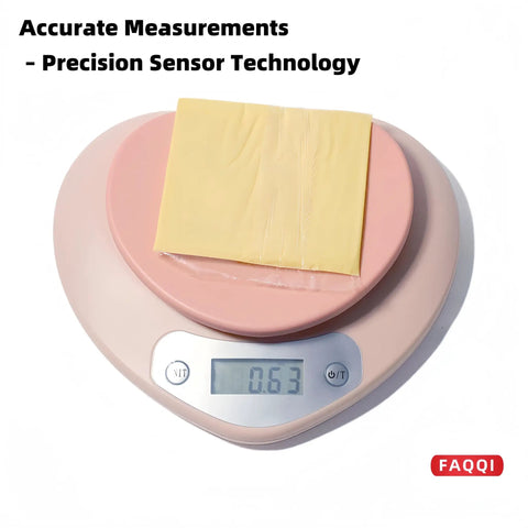 Digital Kitchen Scale With LCD Display For Baking And Cooking Like A Pro, 11 Lb Capacity, Ultra Accurate 0.03 Oz Increments in pink