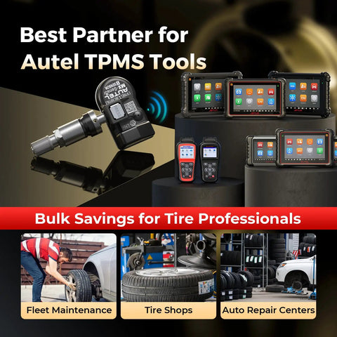 2in1 MX Sensor TPMS Tire Sensor Bulk Pack Of 20 DIY Ready And Programmable With TPMS Tools TS408S TS501 Pro TS508WF Display