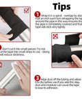 Tips for using Heavy Duty 2 Inch By 14 Ft Pipe Insulation Tape on metal pipes to ensure effective adhesion and weatherproofing.