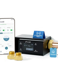 Smart Water Monitor With Auto Shutoff Ultrasonic Micro Leak Detection WiFi App Control Real Time Flow And Pressure Monitoring 24/7