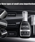Top Tier Silver Wheel Repair Paint Delivers Dope Chrome Restoration Coverage To Knock Out Curb Rash And Shield Alloy Wheels From Daily Road Wear in a 20ml bottle.