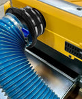 Tooloflife 8 Magnet Vacuum Hose Coupler With Short Magnetic Connector And Metal Ring Receiver for table saw connection.